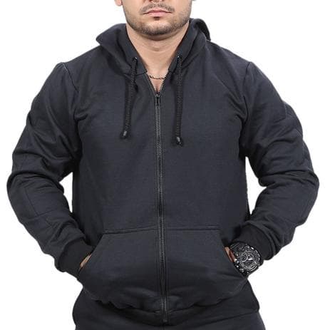 Imagem da oferta Blusa de Frio Moletom com Ziper Masculino Liso Direta Da Fabrica