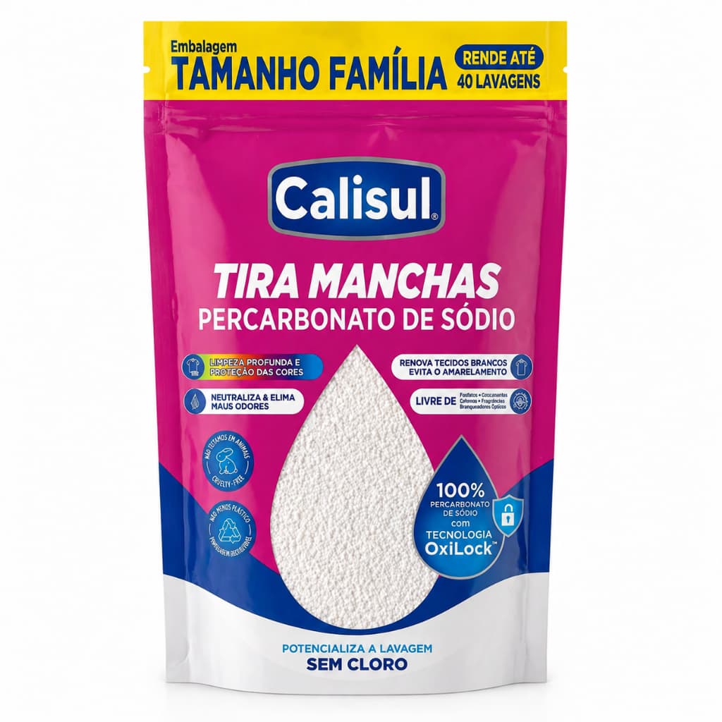 Imagem da oferta Percarbonato 100% Puro Tira Manchas Roupas Brancas e Coloridas