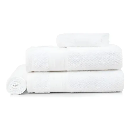 Imagem da oferta Karsten Empire Fio Cardado Jogo De Banho Cor Branco Liso