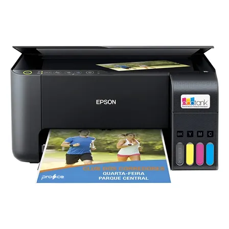 Imagem da oferta Impressora Epson Multifuncional L3250 Wifi Econtank Color Cor Preto 110 240v (bivolt)