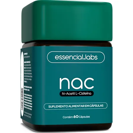 Imagem da oferta Nac 600mg - Fórmula Exclusiva Com Máxima Concentração E Pureza - N-acetil L-cisteína - 60 Cápsulas Sem Sabor
