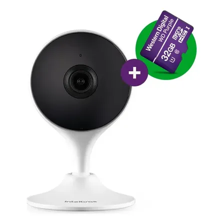 Imagem da oferta Câmera De Vídeo Wi-Fi Intelbras IM3 C MicroSD 32GB Branco