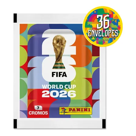 Imagem da oferta Kit 252 Figurinhas Do Álbum Copa Do Mundo 2026- 36 Envelopes