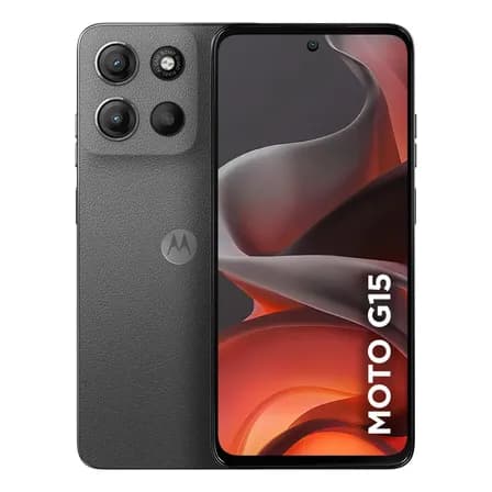 Imagem da oferta Smartphone Motorola Moto G15 - 256gb 12gb (4gb Ram+8gb Ram Boost) E Camera 50mp Com Ai E Night Vision Bateria De 5200 Mah Tela Fhd+ 6.7 Com Superbrilho Nfc - Grafite
