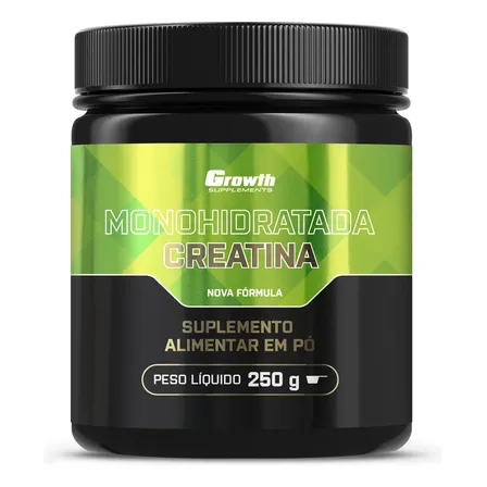 Imagem da oferta Creatina Monohidratada 250g Growth Supplements - Sem Sabor Em Pó
