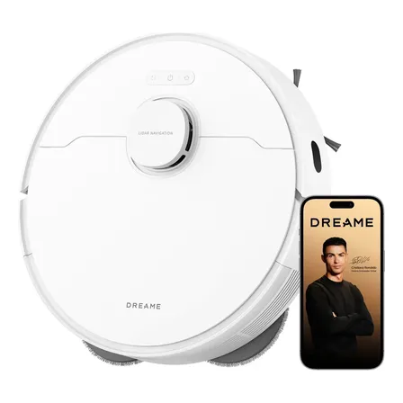 Imagem da oferta Dreame L40 Robô Aspirador E Passa Pano, 13000 Pa, Bivolt Branco