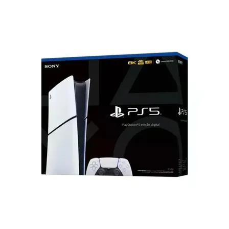 Imagem da oferta Console Playstation 5 Slim Edição Digital 825 Gb Branco