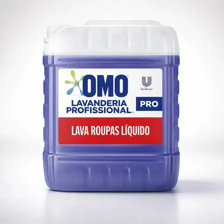 Imagem da oferta Lava Roupas Líquido Omo Lavanderia Profissional Lavagem 7 L