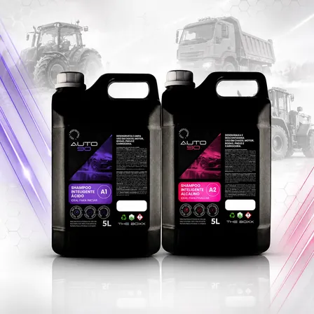 Imagem da oferta Kit Shampoo Potente Veículos Pesados Derrete Sujeira 10l