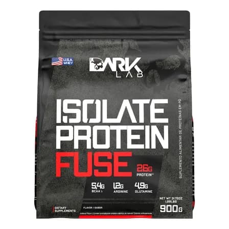 Imagem da oferta Whey Isolate Protein Fuse 900g Dark Lab Sabor Baunilha