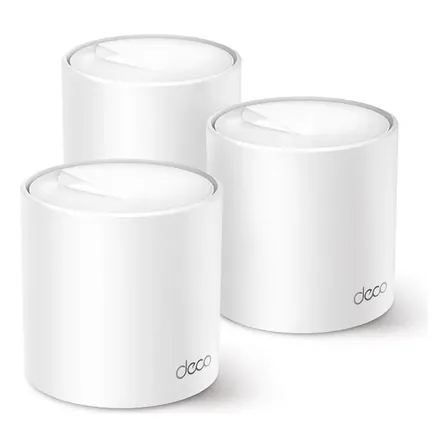 Imagem da oferta Tp-link Deco X50(3-pack) Roteador Mesh Wifi6 Ax3000 Cobre Até 600m²