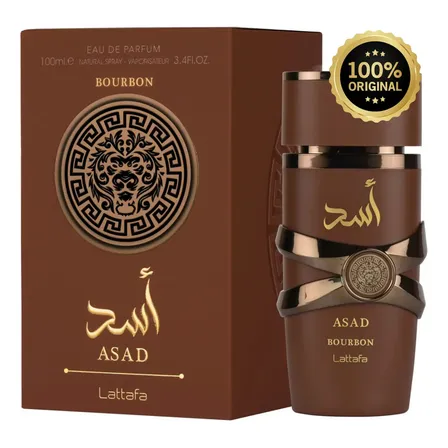 Imagem da oferta Perfume Árabe Asad Bourbon Lattafa 100ml Masculino