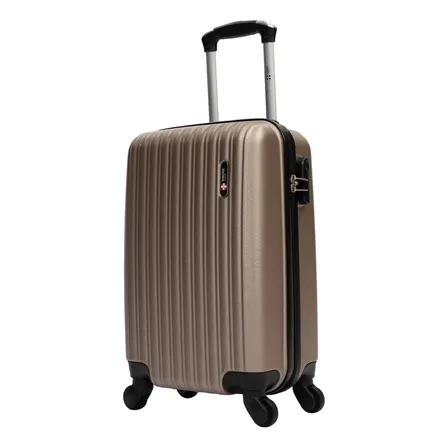 Imagem da oferta Mala De Bordo 10kg Pequena Londres Swiss Move Champagne
