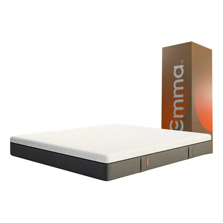 Imagem da oferta Colchão Emma Queen - Tecnologia Alemã Cor Branco/cinza