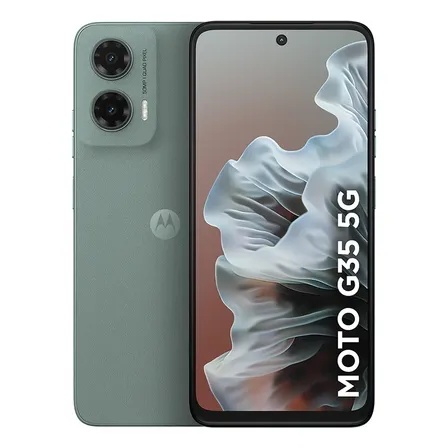 Imagem da oferta Smartphone Motorola Moto g35 5G - 256GB 12GB (4GB RAM+8GB Ram Boost) e Camera 50MP com AI NFC Tela 6.7" com Superbrilho - Cinza