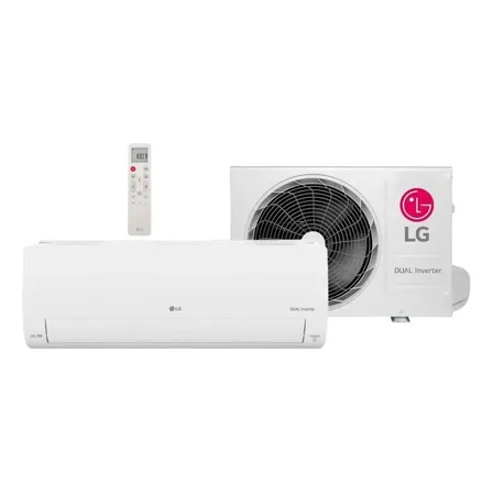 Imagem da oferta Ar Condicionado Inverter LG Dual Voice Ai 12.000 Btus Frio R-32 Branco 220v