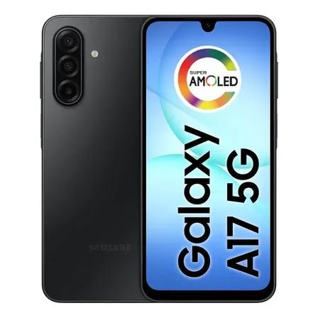 Imagem da oferta Celular Samsung Galaxy A17 5g Com Ia, 128gb, 4gb Ram, Câm De 50mp, Tela De 6.7 , Nfc, Ip54 - Preto