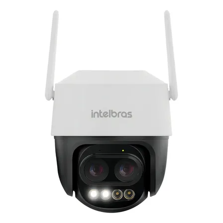 Imagem da oferta Câmera Wi-fi Full Hd Intelbras Im7+ Zoom Full Color Cor Branco