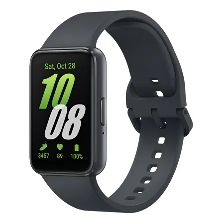 Imagem da oferta Relógio Smartband Samsung Gal.fit 3 Sm-r390 Grafite Grafite Liso Grafit Cinza-escuro