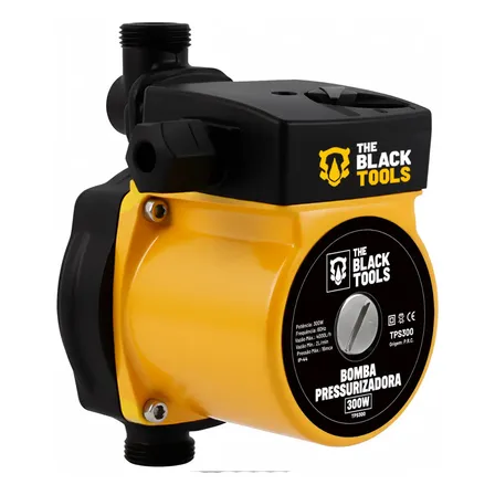 Imagem da oferta Bomba Pressurizadora De Água 300w Para Aumentar Pressão Da Água 3900 Litros/hora Cor Amarelo Tps300 The Black Tools 220v
