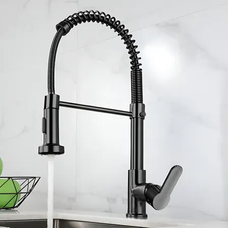 Imagem da oferta Torneira Cozinha Gourmet Bancada Flexível Monocomando Pia Preto B22-black