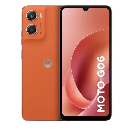 Imagem da oferta Smartphone Motorola Moto G06 - 128gb 12gb (4gb Ram + 8gb Ram Boost) E Camera 50mp Com Ai Bateria De 5200 Mah Tela 6.9 - Laranja