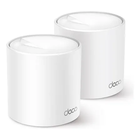 Imagem da oferta TP-Link Deco X50(2-pack) Roteador Mesh Wifi6 AX3000 Cobre até 420m²