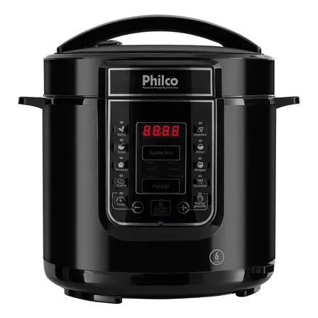 Imagem da oferta Panela De Pressão Elétrica Philco Ppp01p 6L