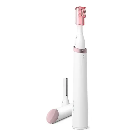 Imagem da oferta Aparador De Pelos Faciais Sem Fio Philips - Branco