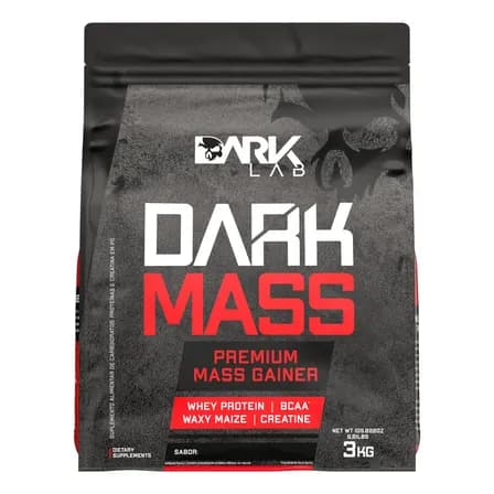Imagem da oferta Hipercalórico Dark Mass 3kg Dark Lab Sabor Baunilha