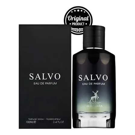 Imagem da oferta Perfume Masculino Arabe Salvo Eua De Parfum Alhmabra 100ml Original C/ Nf