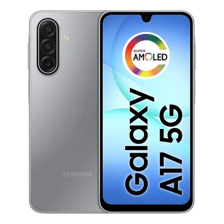 Imagem da oferta Celular Samsung Galaxy A17 5g Com Ia, 128gb, 4gb Ram, Câm De 50mp, Tela De 6.7 , Nfc, Ip54 - Cinza