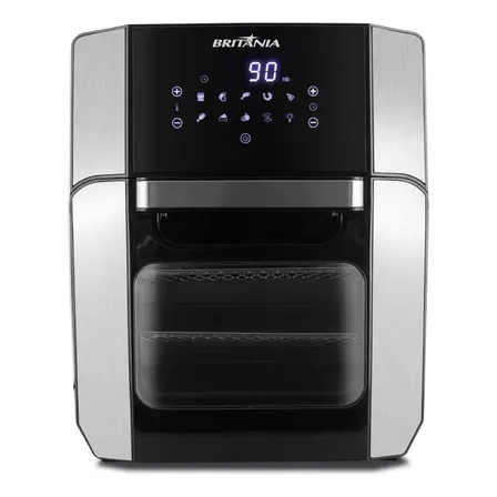 Imagem da oferta Fritadeira Air Fry Oven Bfr2100p 12 Litros 1800w Britânia Preto 127v