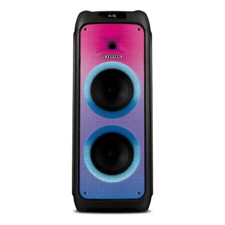 Imagem da oferta Caixa De Som Partybox Aiwa Pb-06 Bluetooth 20h Rgb Usb Tws