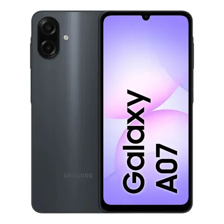 Imagem da oferta Celular Samsung Galaxy A07 256gb, 8gb, Câmera 50mp, Tela 6.7 , Proteção Ip54, Processador 6nm - Preto