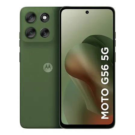 Imagem da oferta Smartphone Motorola Moto G56 5g - 256gb 16gb (8gb Ram+8gb Ram Boost) Camera 50mp Sony Lytia 600 certificado de Ultrarresistencia Militar e Ip68 + Ip69 - Verde