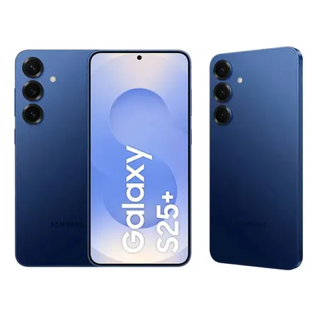 Imagem da oferta Celular Samsung Galaxy S25+ 5g, 512gb, 12gb Ram, Câmera Tripla De 50+12+10, Tela Grande De 6.7 Azul Marinho