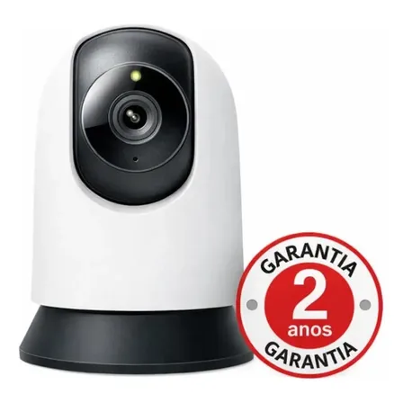 Imagem da oferta Mercusys Mc210 Câmera Segurança Wifi 2k 3mp 360° Por Tp-link Branco