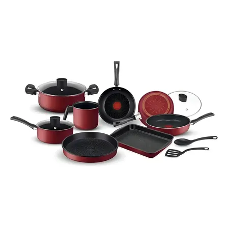Imagem da oferta Conjunto 10 Peças Rochedo Limpa Fácil Cor Vermelho
