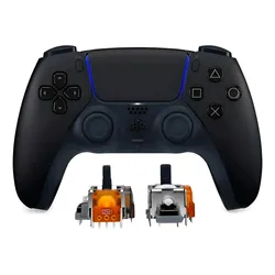 Imagem da oferta Controle Dualsense Tmr Playstation 5 Ps5 Analógicos Tmr Preto