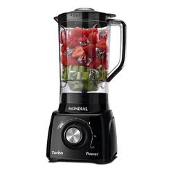 Imagem da oferta Liquidificador Turbo Power Mondial 550W - L-99 FB