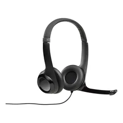Imagem da oferta Headset com fio USB Logitech H390 Preto