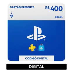 Imagem da oferta Sony PlayStation Store Gift Card R$ 400 (Digital)