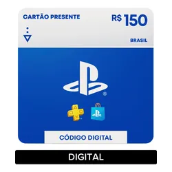 Imagem da oferta Sony PlayStation Store Gift Card R$ 150 (Digital)