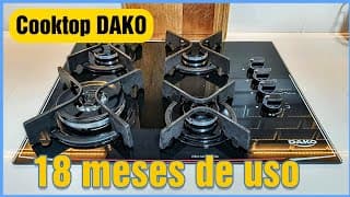 Cooktop Dako Supreme 4 bocas: bonito e firme, mas com um erro importante