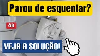 Consertei o Aquecedor Versátil Lorenzetti: era o diafragma