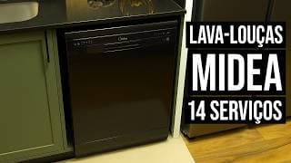 Review sincero da lava-louças Midea 14 serviços