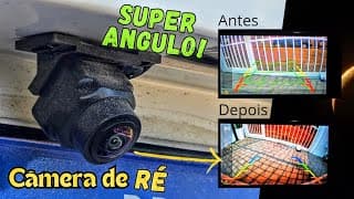 Troquei a câmera de ré e finalmente ela ficou útil