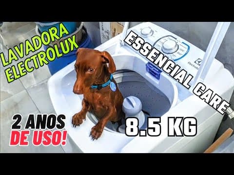 Electrolux Essential Care 8,5kg depois de 2 anos