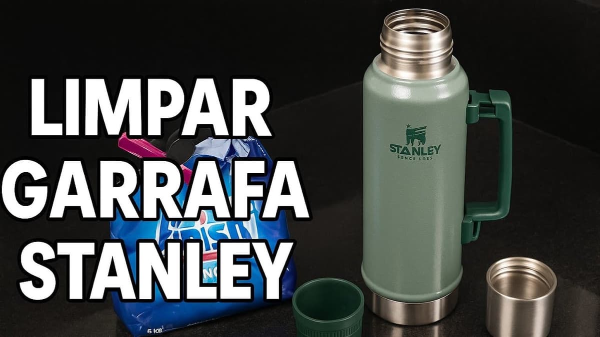 Miniatura do vídeo: Como limpei minha garrafa Stanley por dentro de verdade